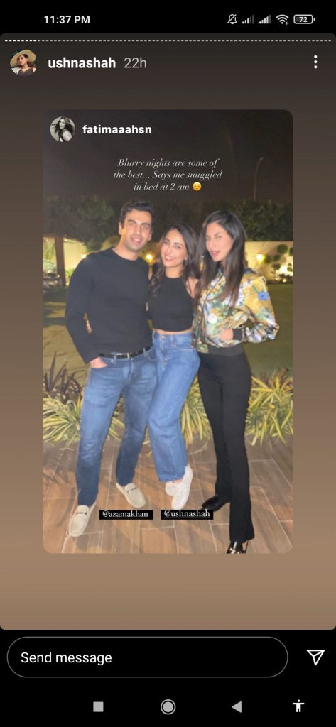 Pictures from Ushna Shah Birthday Bash