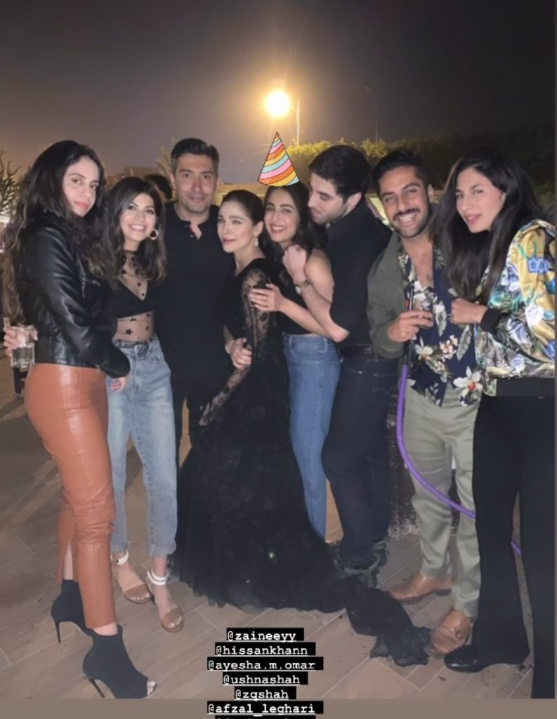 Pictures from Ushna Shah Birthday Bash