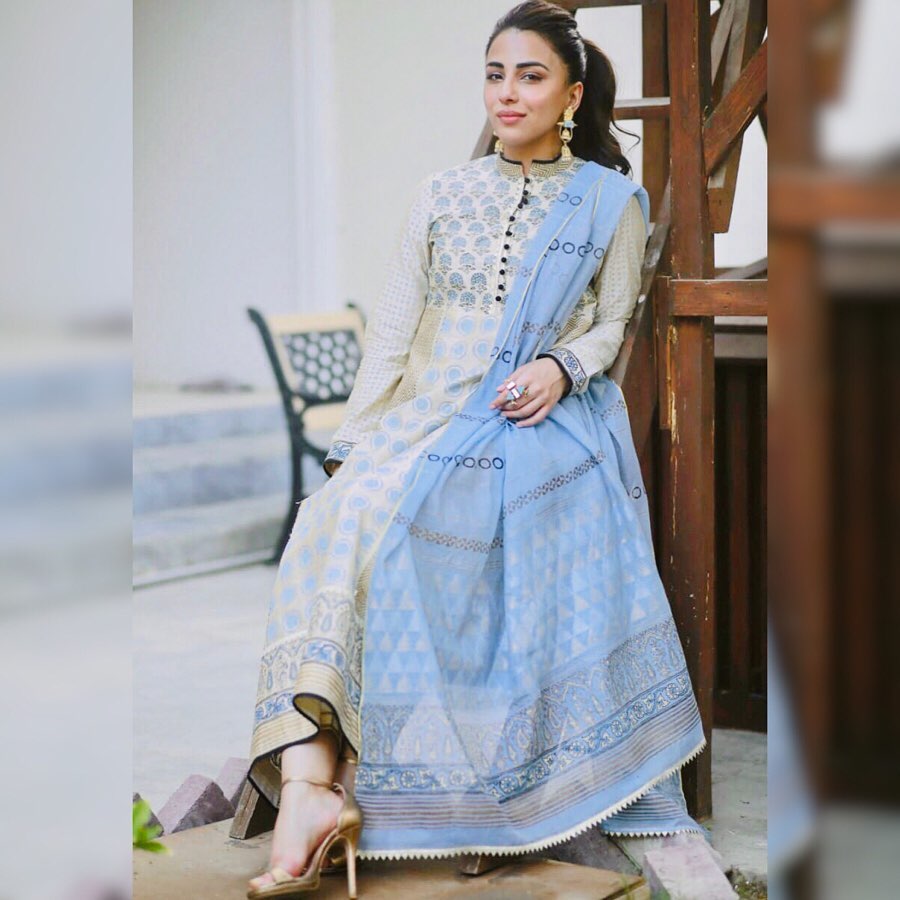 Decent Photos of Ushna Shah in Eastern Wears