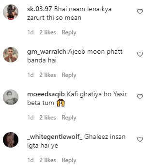 Yasir Hussain And Vasay Chaudhry Under Criticism For Their Remarks About Nausheen Shah