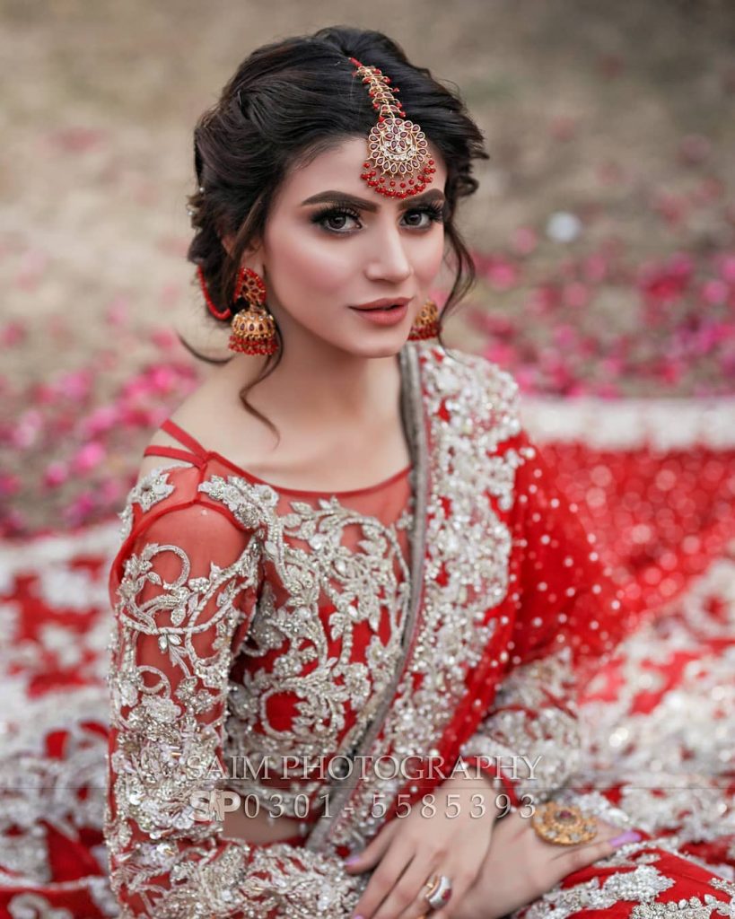 Latest Bridal Shoot Featuring Zubab Rana