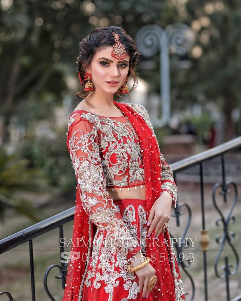 Latest Bridal Shoot Featuring Zubab Rana