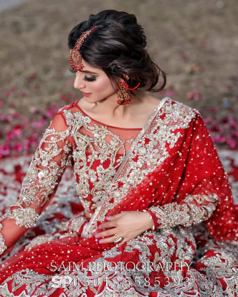 Latest Bridal Shoot Featuring Zubab Rana