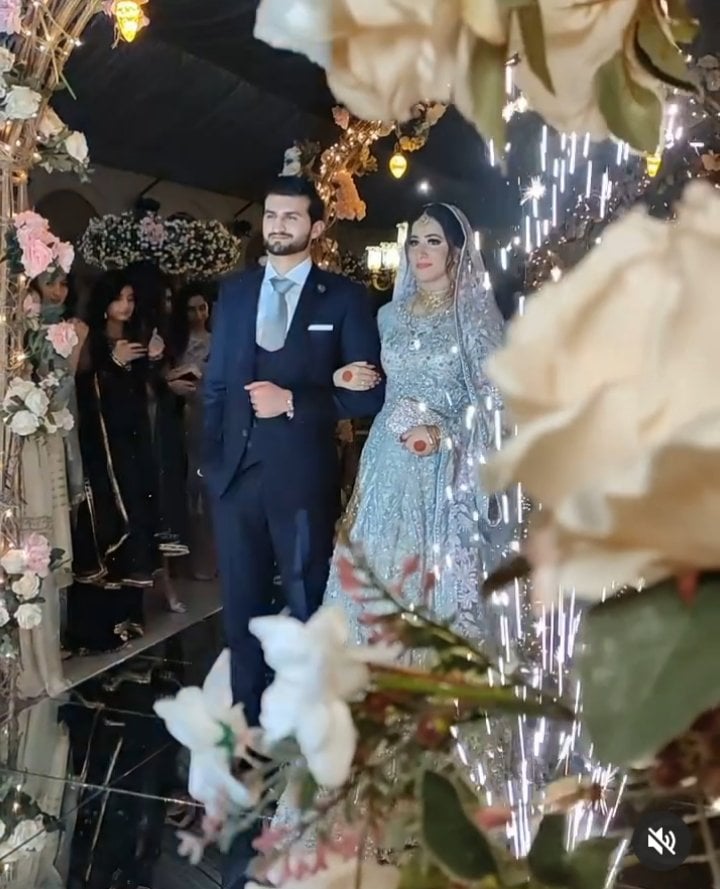 Anam Goher And Goher Mumtaz At Her Brother's Reception