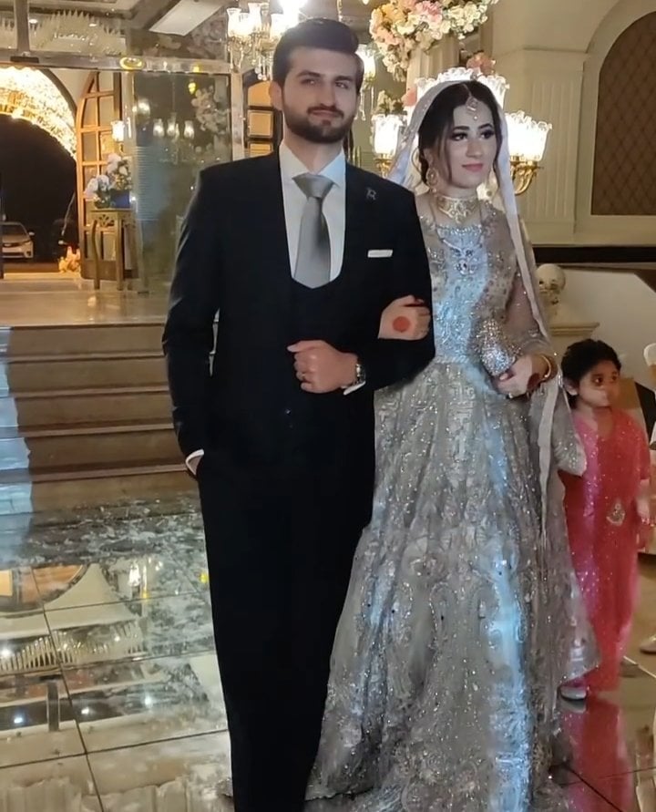 Anam Goher And Goher Mumtaz At Her Brother's Reception