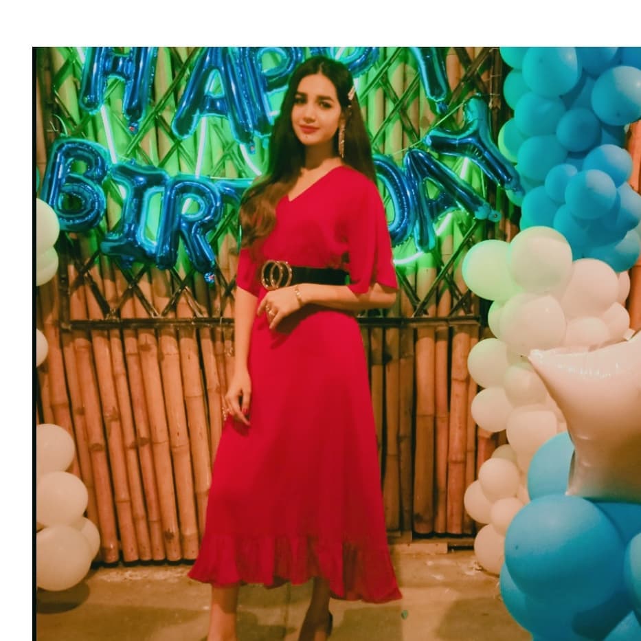 Anum Fayyaz Spotted At A Birthday Event