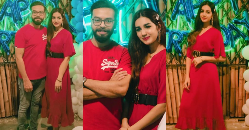 Anum Fayyaz Spotted At A Birthday Event