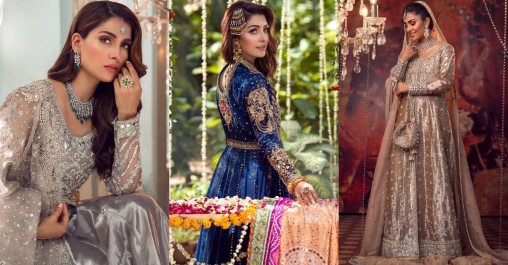 Ayeza Khan Looking Like A Dream In Her Recent Bridal Shoot