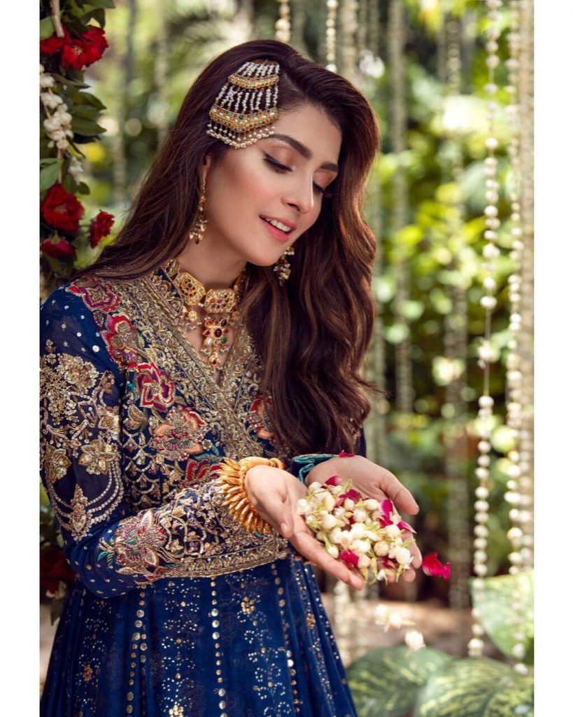 Ayeza Khan Looking Like A Dream In Her Recent Bridal Shoot