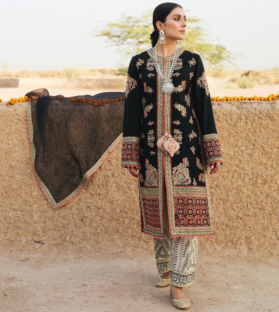 Ayeza Khan Featured In Hussain Rehar's Lawn Campaign