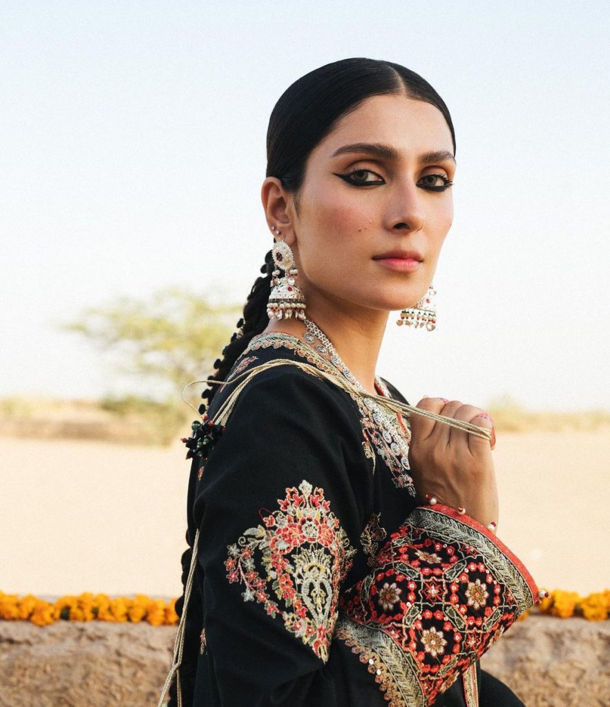 Ayeza Khan Featured In Hussain Rehar's Lawn Campaign