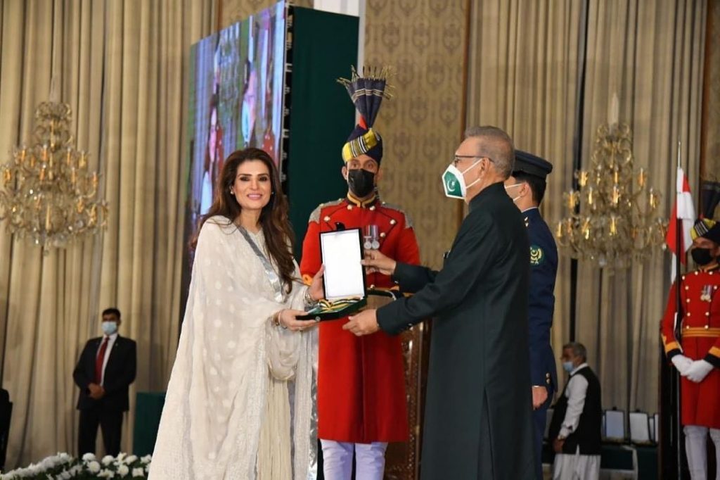 Celebrities Honored With Civil Award By President Of Pakistan