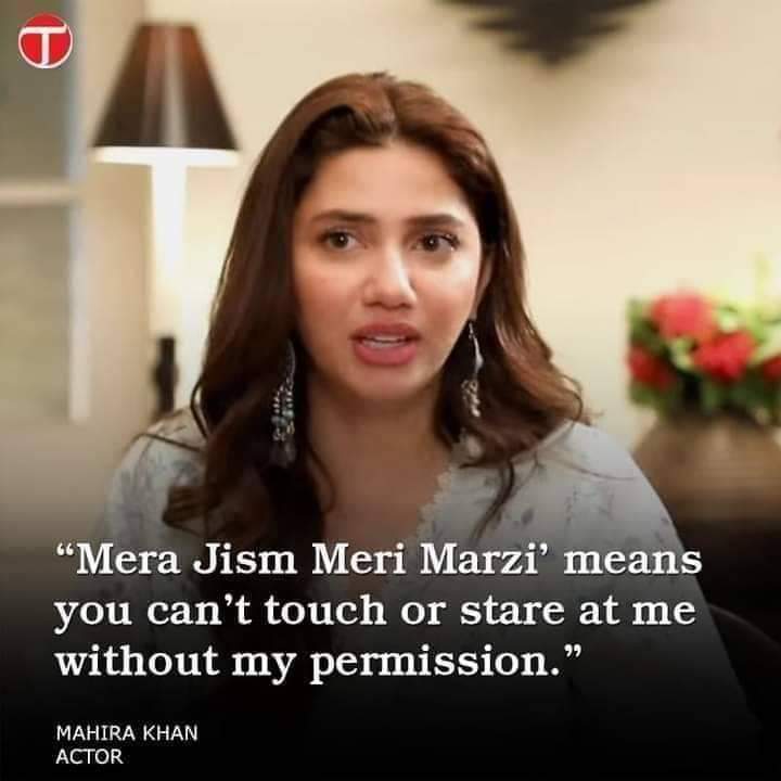 Public Is Not Buying Mahira's Rationale On Mera Jism Meri Marzi