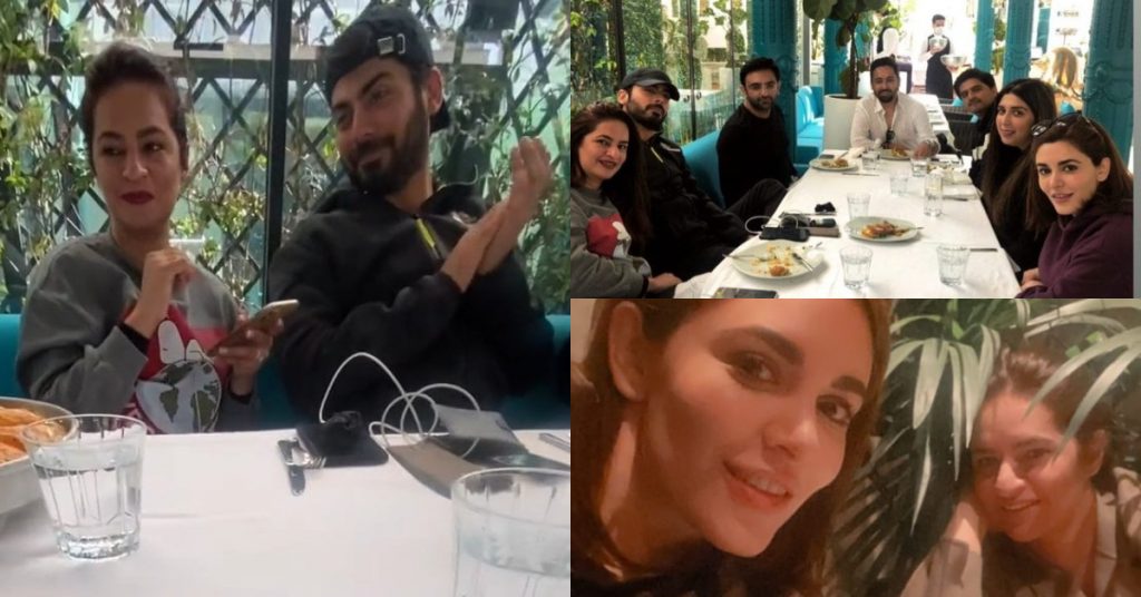 Fawad And Sadaf In Turkey With friends