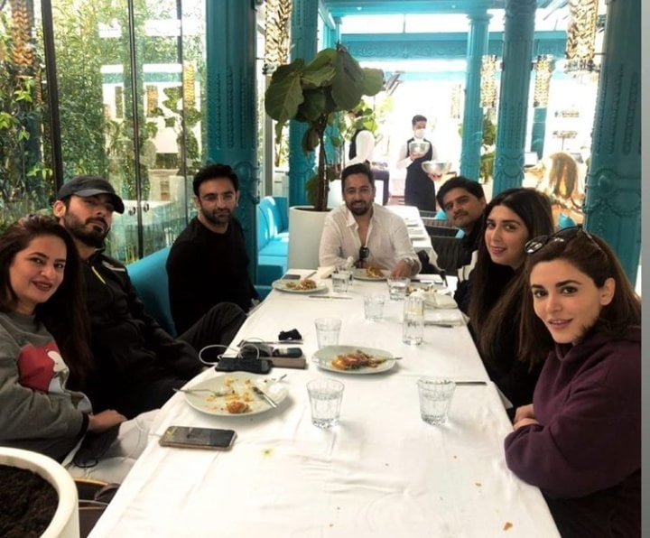 Fawad And Sadaf In Turkey With friends