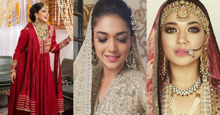 Latest Photos of Sanam Jung in Bridal Wears