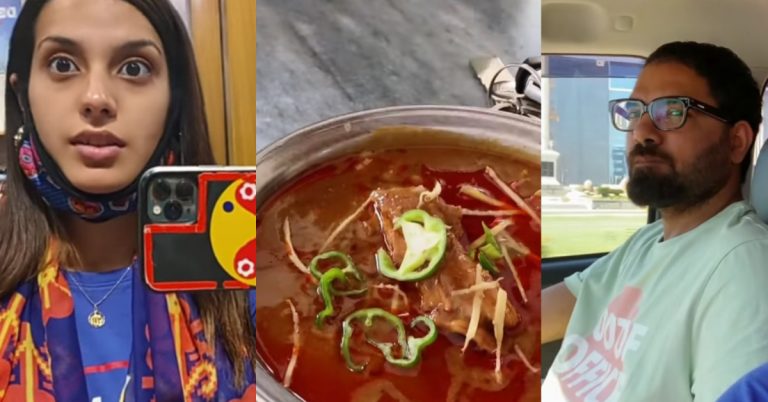 Iqra Aziz Experiencing Her Favourite Breakfast