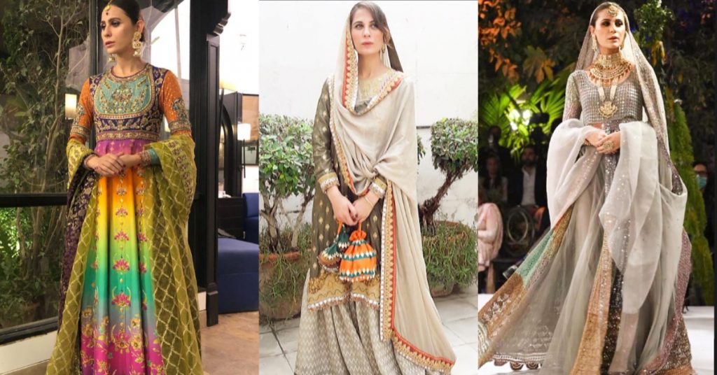 Nausheen Shah Beautiful Traditional Looks