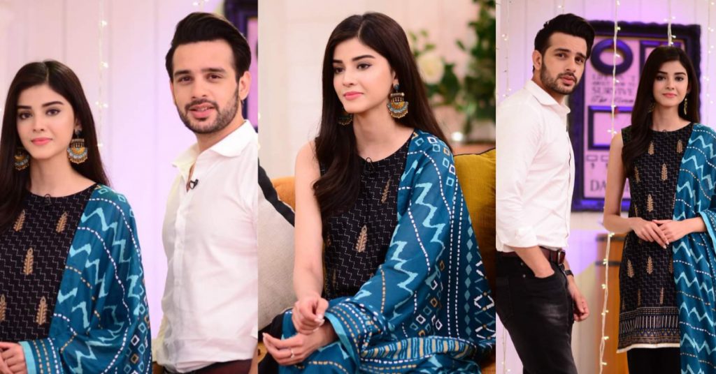 Zainab Shabbir and Usama Khan Pictures from Good Morning Pakistan