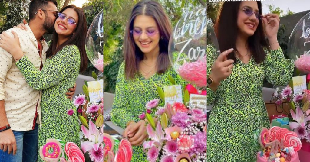 Zara Noor Abbas Celebrates Her Birthday