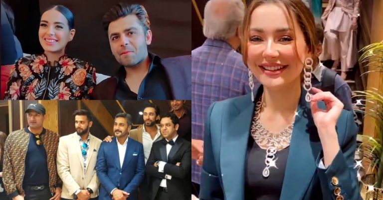 Celebrities Spotted at a  Hanif Jewellers Store Launch in Islamabad