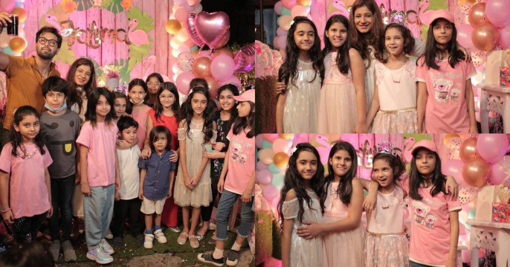 Fahad Mustafa's Daughter Fatima Celebrates Her 10th Birthday