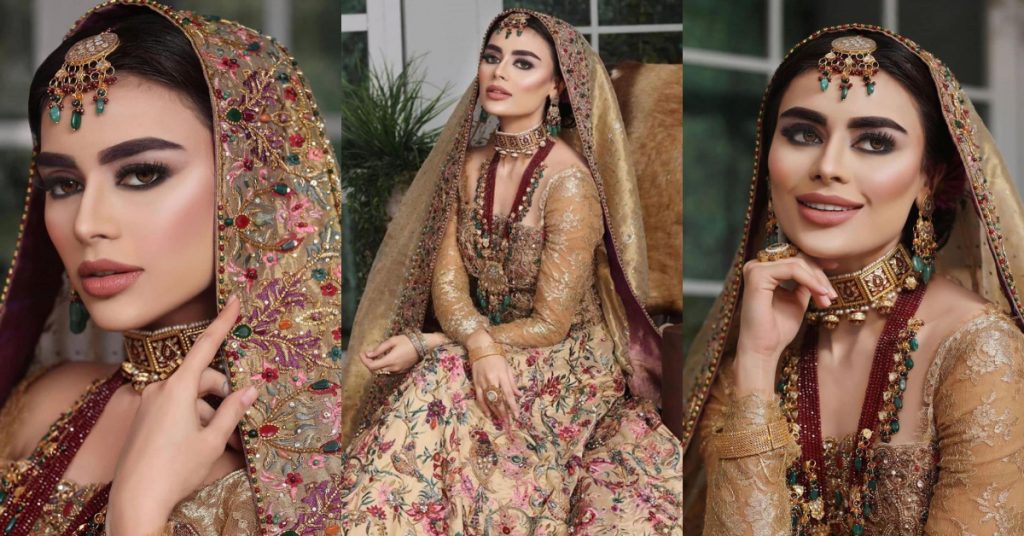 Sadaf Kanwal Exudes Royalty In Her Latest Bridal Shoot