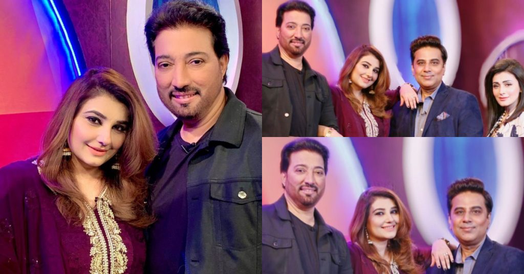 Recent Pictures Of Javeria Saud With Her Husband From Star And Style Show