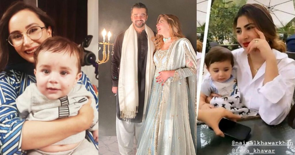 Hamza And Naimal Son Mustafa Abbasi Pictures