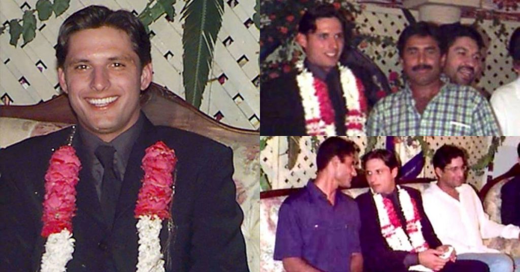 Unseen Wedding Pictures Of Shahid Afridi