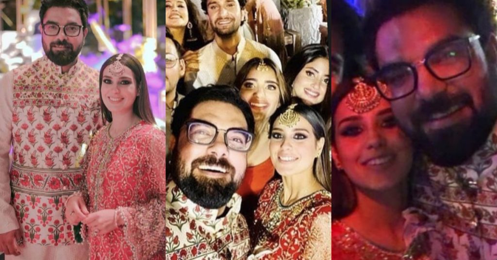 Iqra Aziz And Yasir Hussain Pictures From Recent Wedding