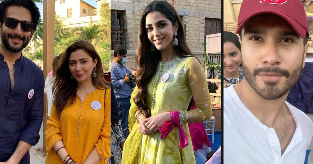 Pakistani Celebrities Spotted at Tuk Tuk March