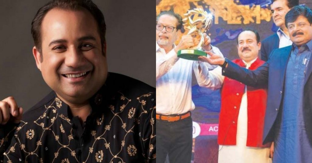 Rahat Fateh Ali Khan Honoured With Lifetime Achievement Award