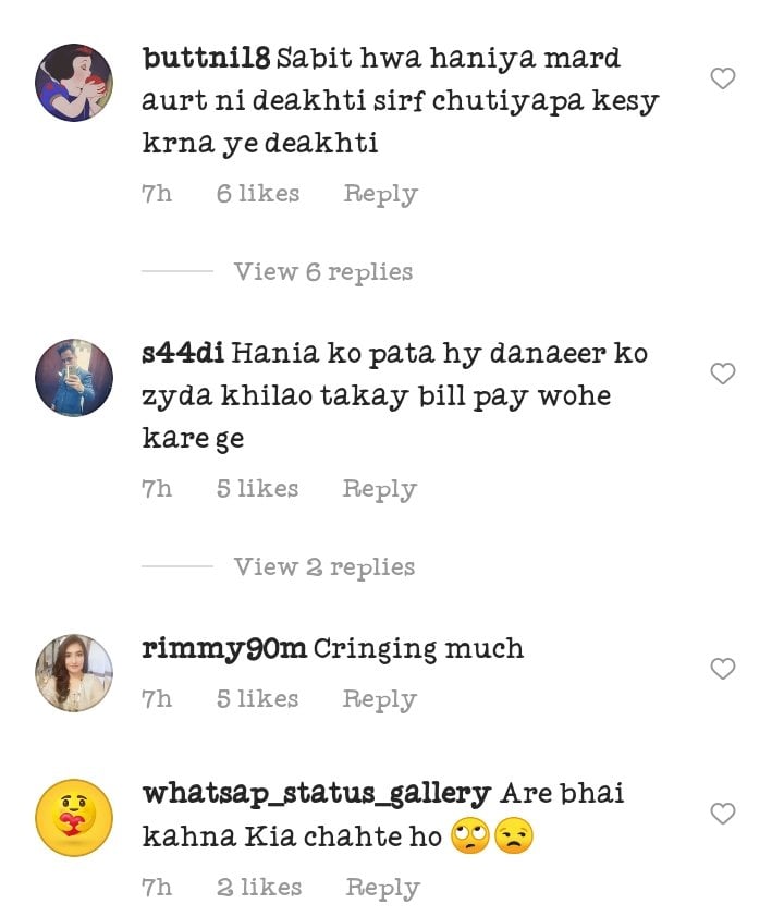 Public Criticism On Hania Aamir Force Feeding Dananeer Mobeen