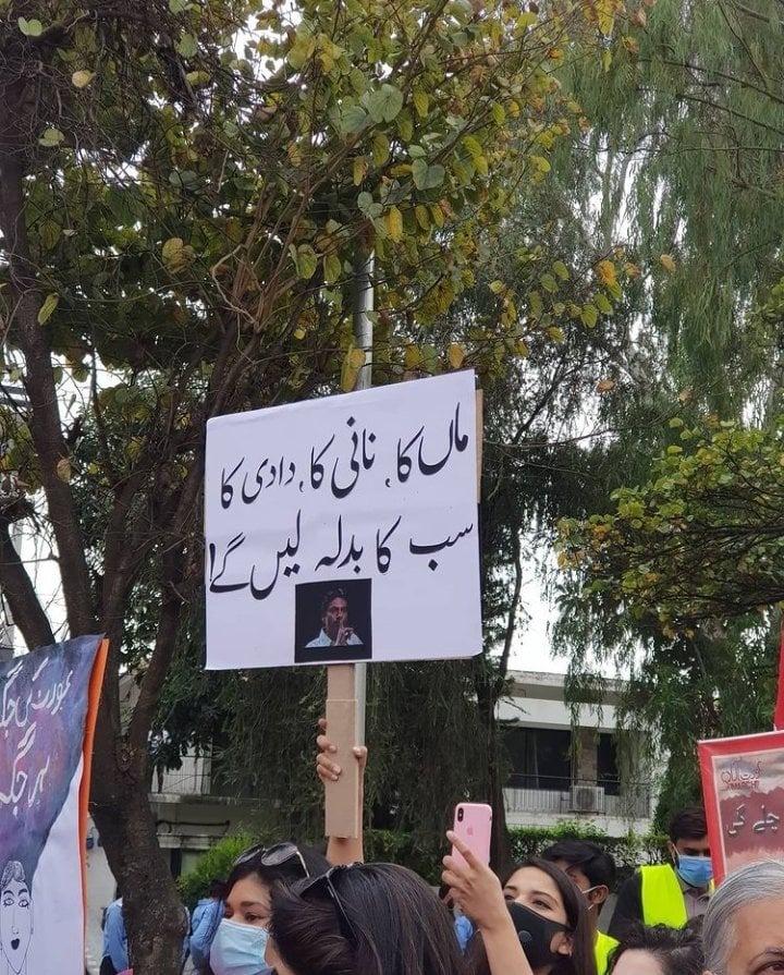 Highlights From Aurat March on Women's Day 2021