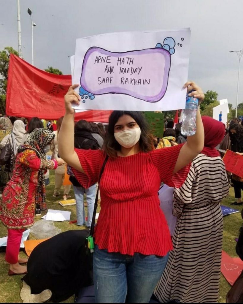 Highlights From Aurat March on Women's Day 2021