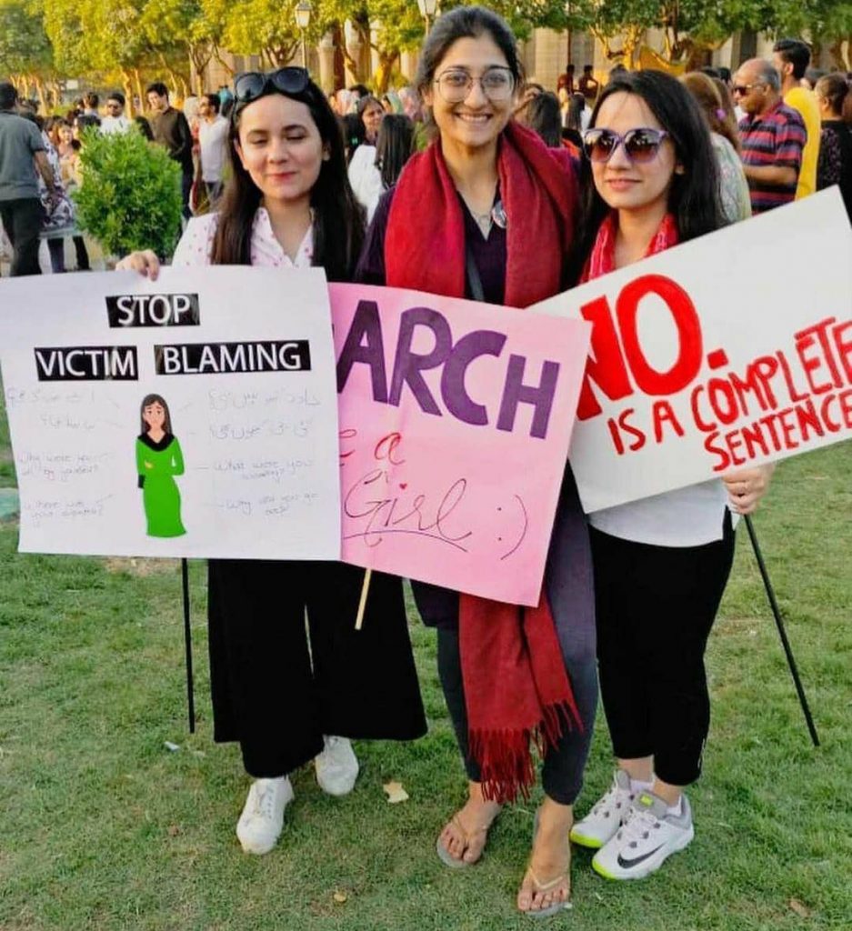 Highlights From Aurat March on Women's Day 2021