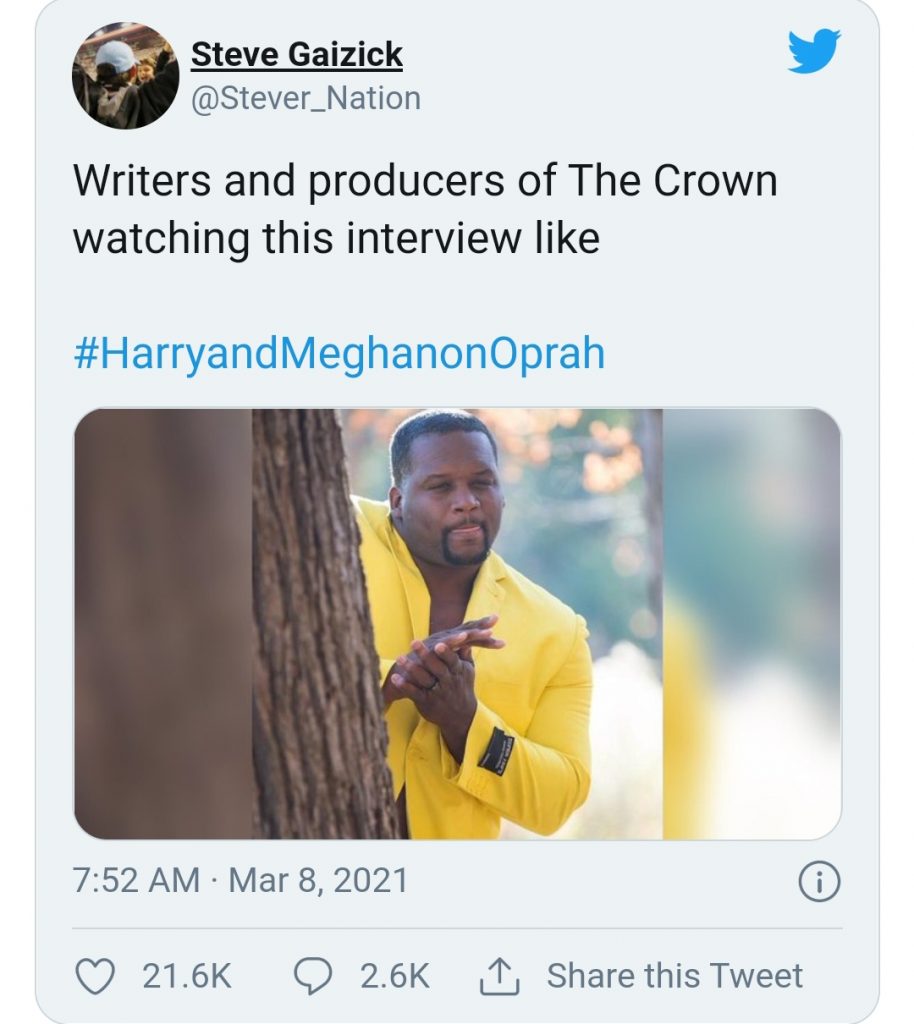 Social Media is Streaming With Memes After Meghan Markle's Recent Interview