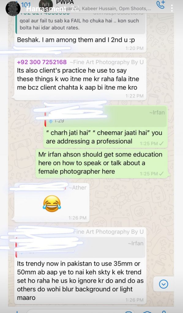 Photographer Irfan Ahson Accused of Bullying by Female Photographer