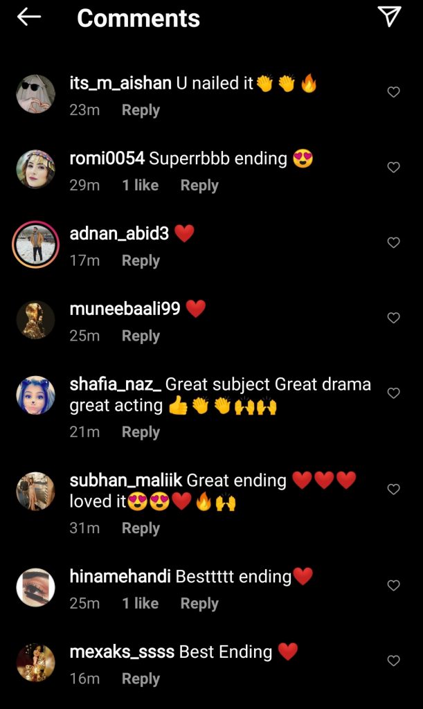 Public Reaction on Saraab Drama's Last Episode