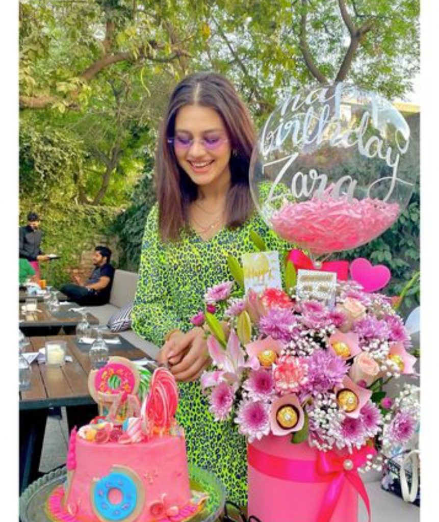 Zara Noor Abbas Celebrates Her Birthday