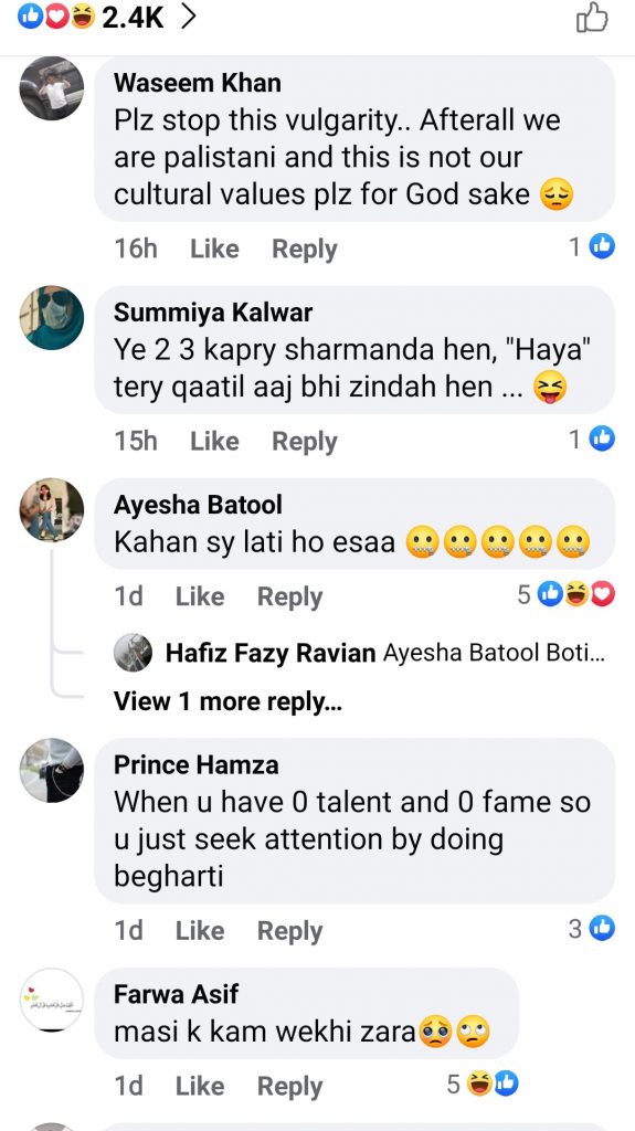 Netizens Not So Happy With Anmol Baloch 's Recent Pictures