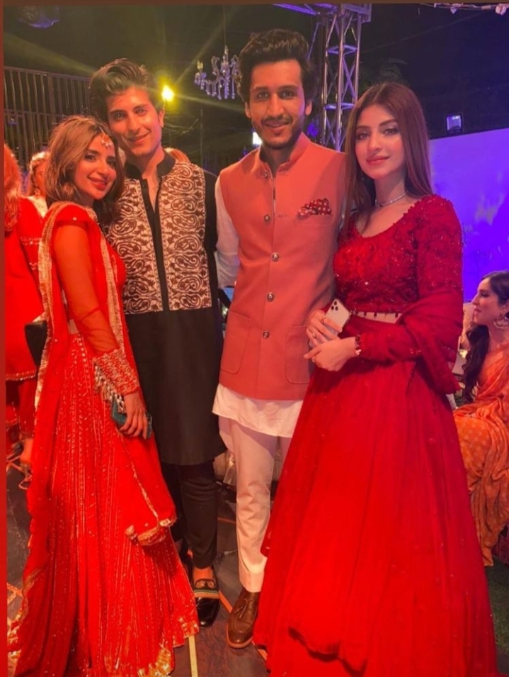 Celebrities Spotted At Umair Qazi's Sangeet