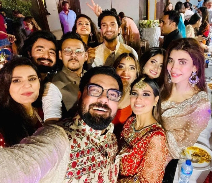 Celebrities Spotted At Umair Qazi's Sangeet