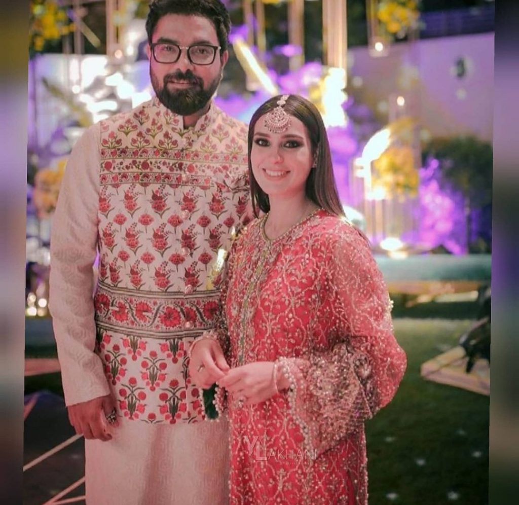 Iqra Aziz And Yasir Hussain Pictures From Recent Wedding