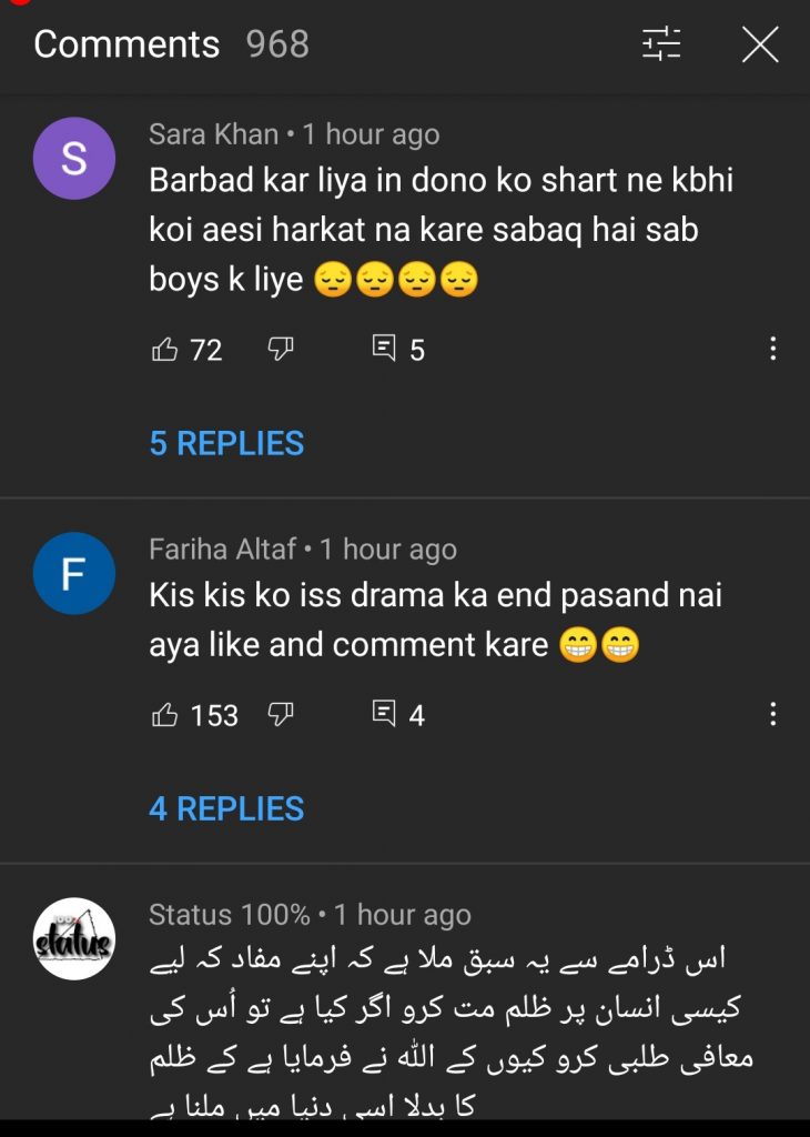 Public Reaction On Dulhan Drama 's Last Episode