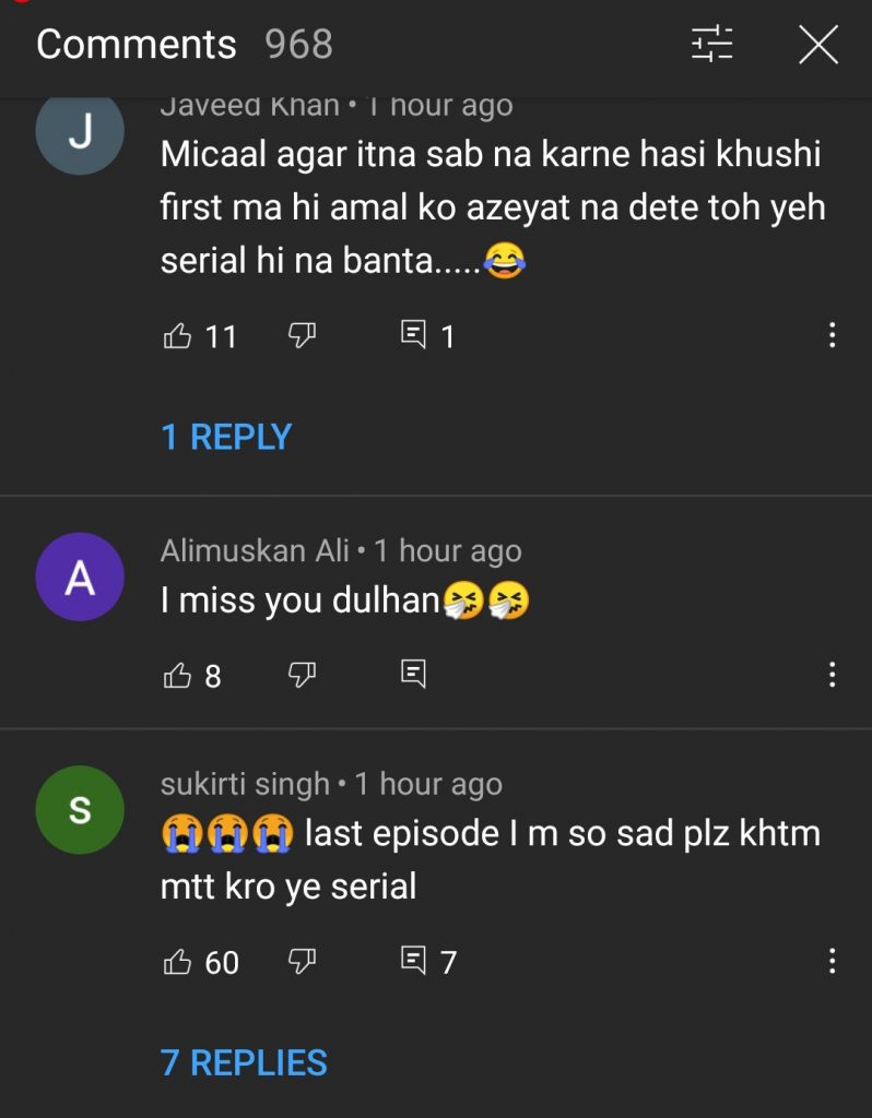 Public Reaction On Dulhan Drama 's Last Episode