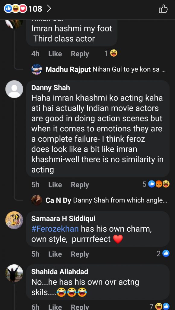 Netizens Compare Feroze Khan With This Indian Actor