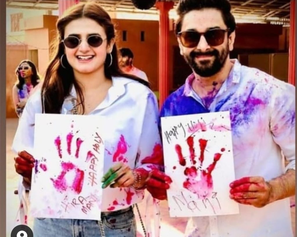 Public Doesn't Like Hira and Mani 's Holi Celebrations