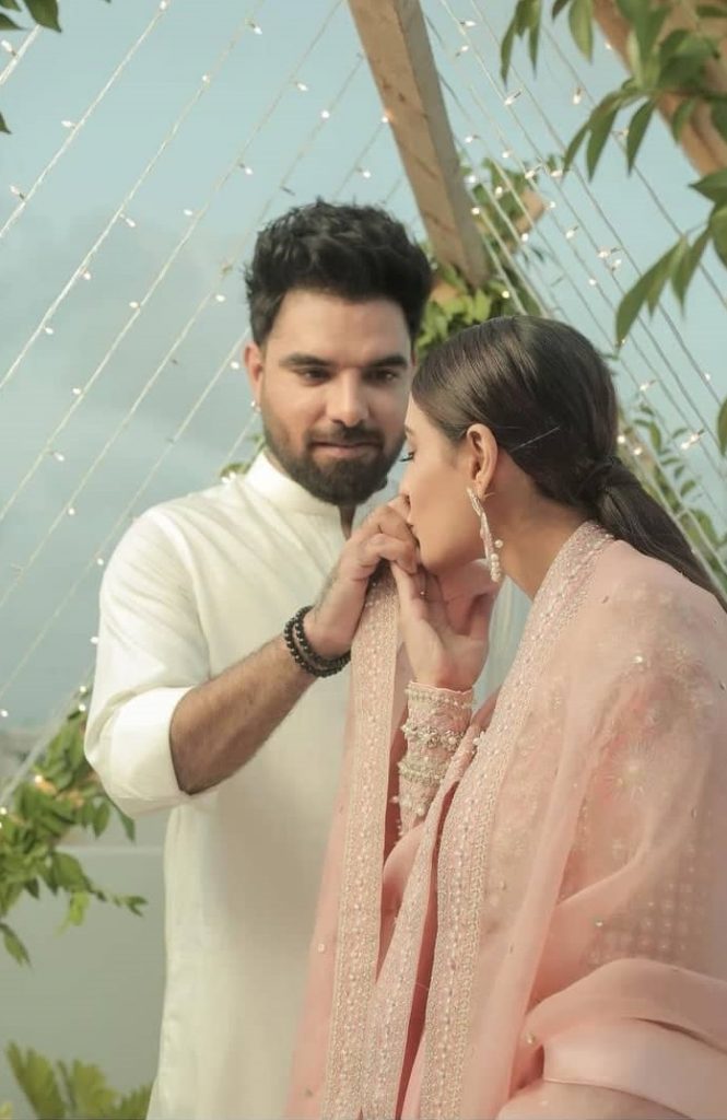 Iqra Aziz And Yasir Hussain Pictures From Recent Wedding